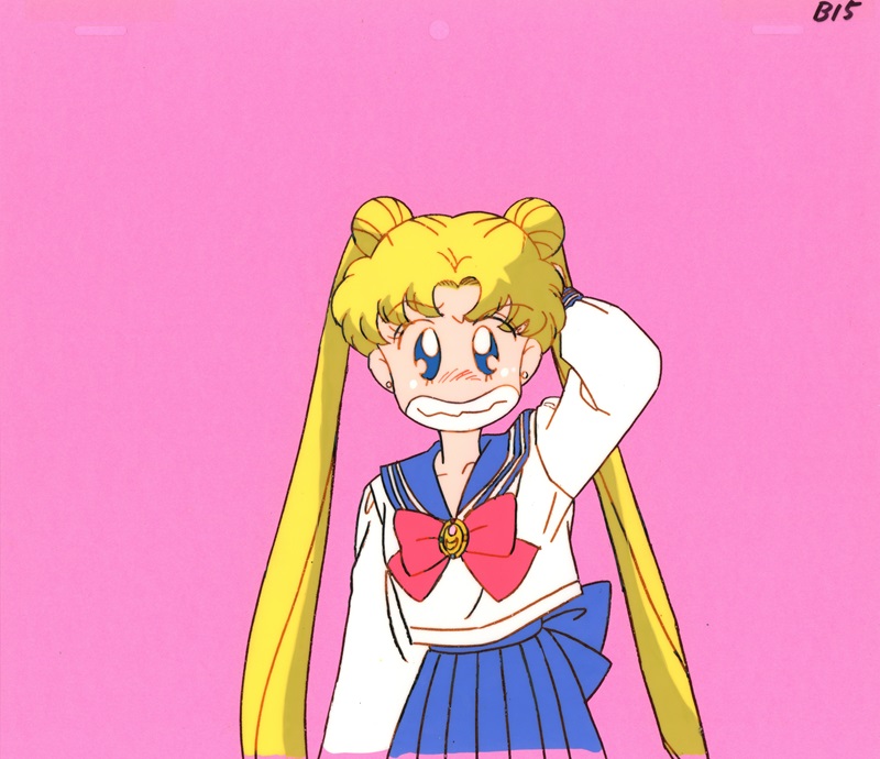 セーラームーンセル画|月野うさぎ